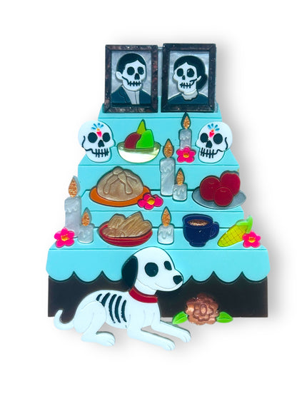 Mexico Lindo Y Querido - Spilla Ofrenda Altar de Muertos