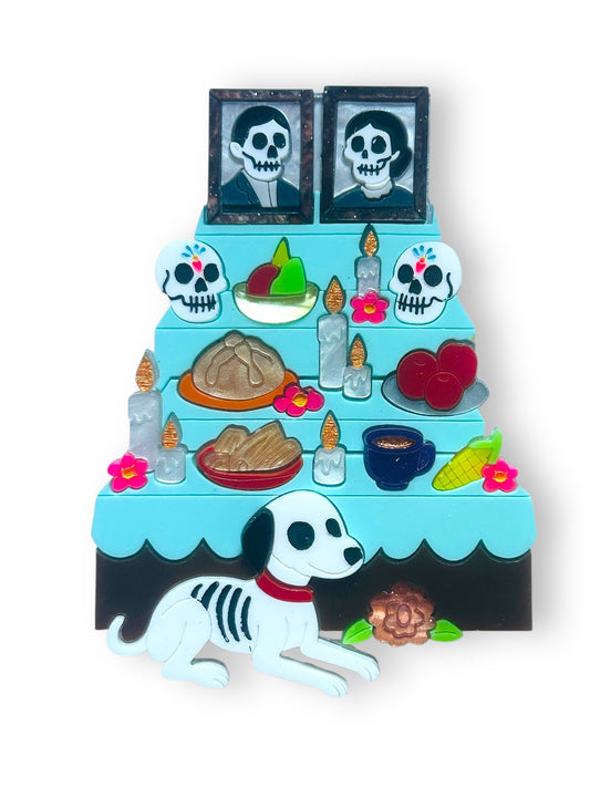 Mexico Lindo Y Querido - Spilla Ofrenda Altar de Muertos