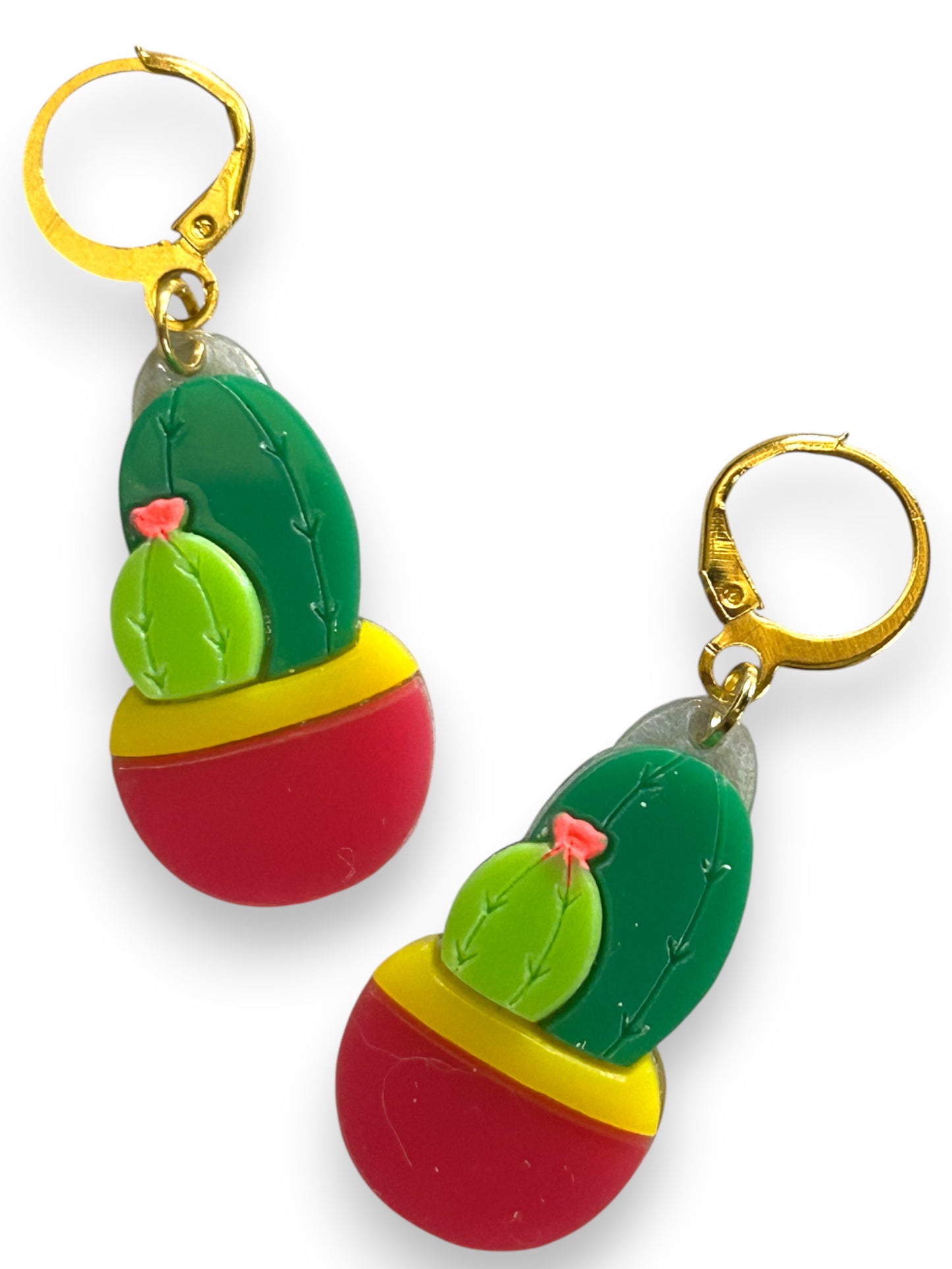 NEW! Orecchini "I PICCOLINI" - Pianta Grassa con Due Cactus