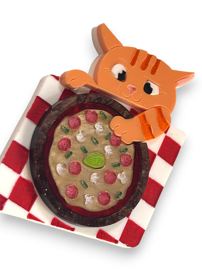 Meowtiful Italy - Gatto che Ruba la Pizza