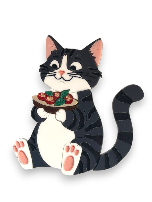 Meowtiful Italy - Gatto con Bruschetta