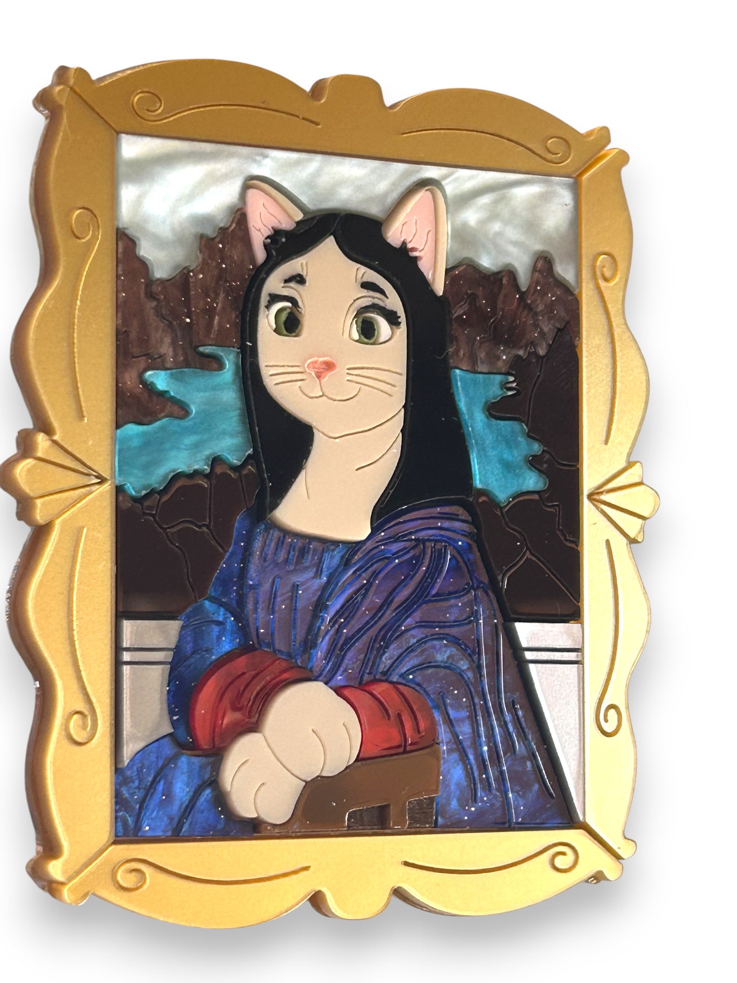 Meowtiful Italy - Gatta Monna Lisa