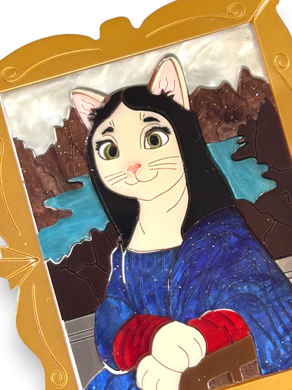 Meowtiful Italy - Gatta Monna Lisa
