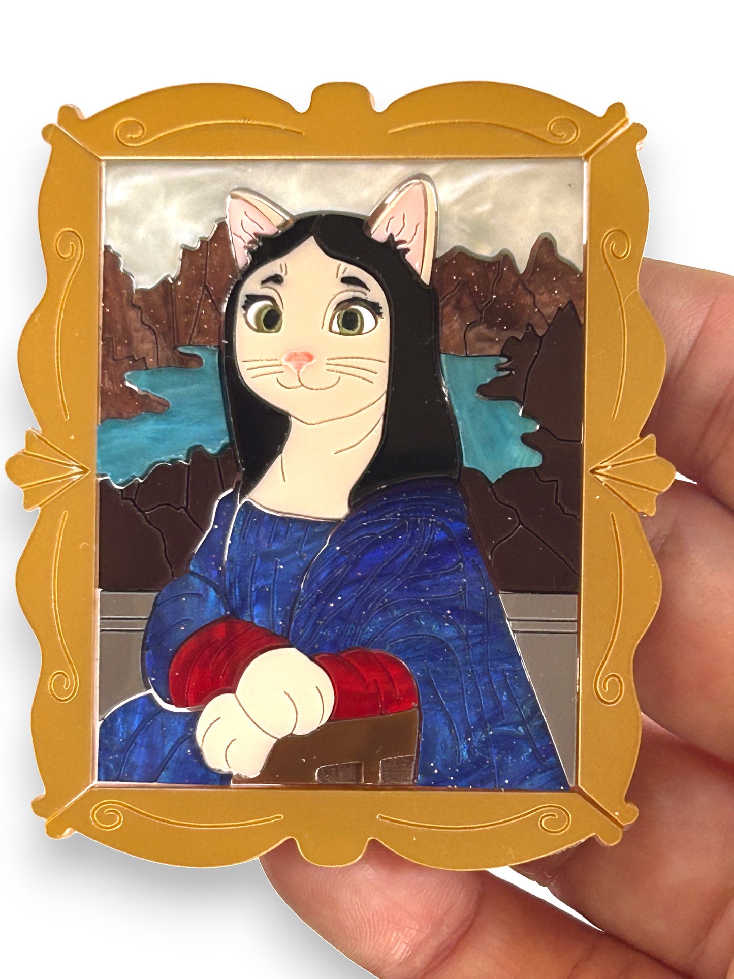 Meowtiful Italy - Gatta Monna Lisa