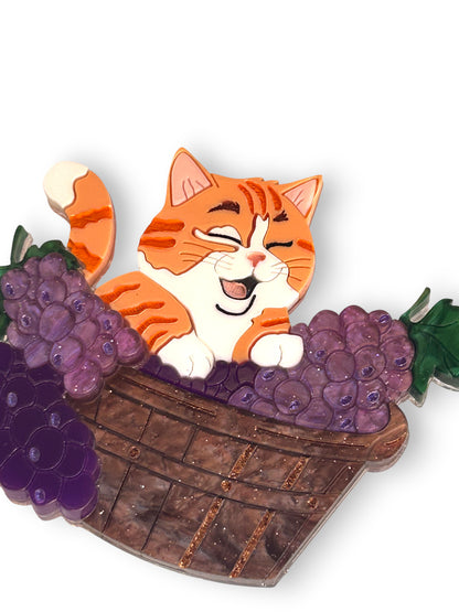 Meowtiful Italy - Gatto nel Mastello dell'Uva