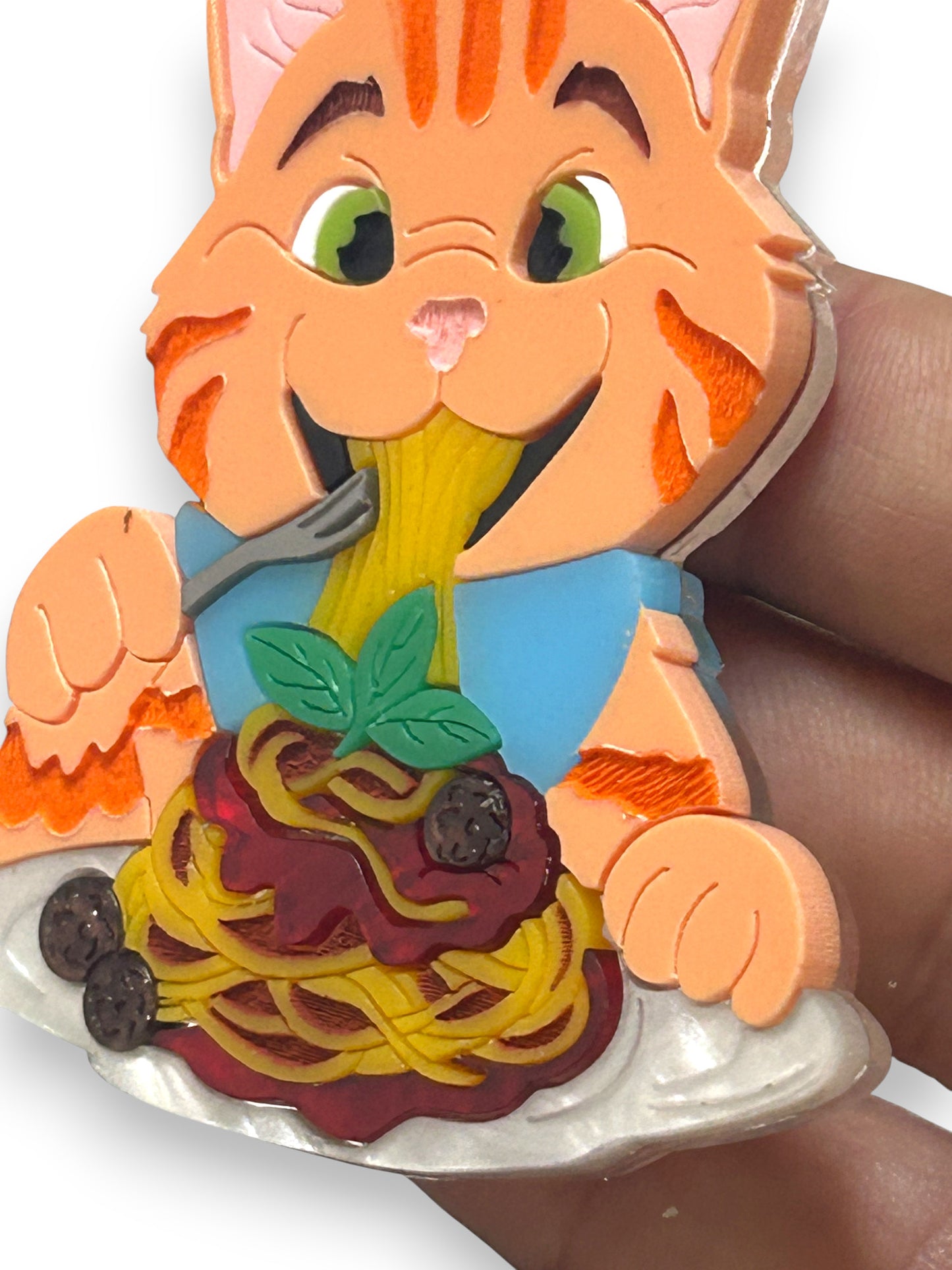 Meowtiful Italy - Gatto che Mangia gli Spaghetti