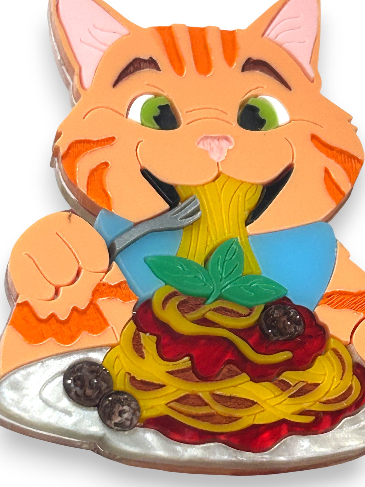 Meowtiful Italy - Gatto che Mangia gli Spaghetti