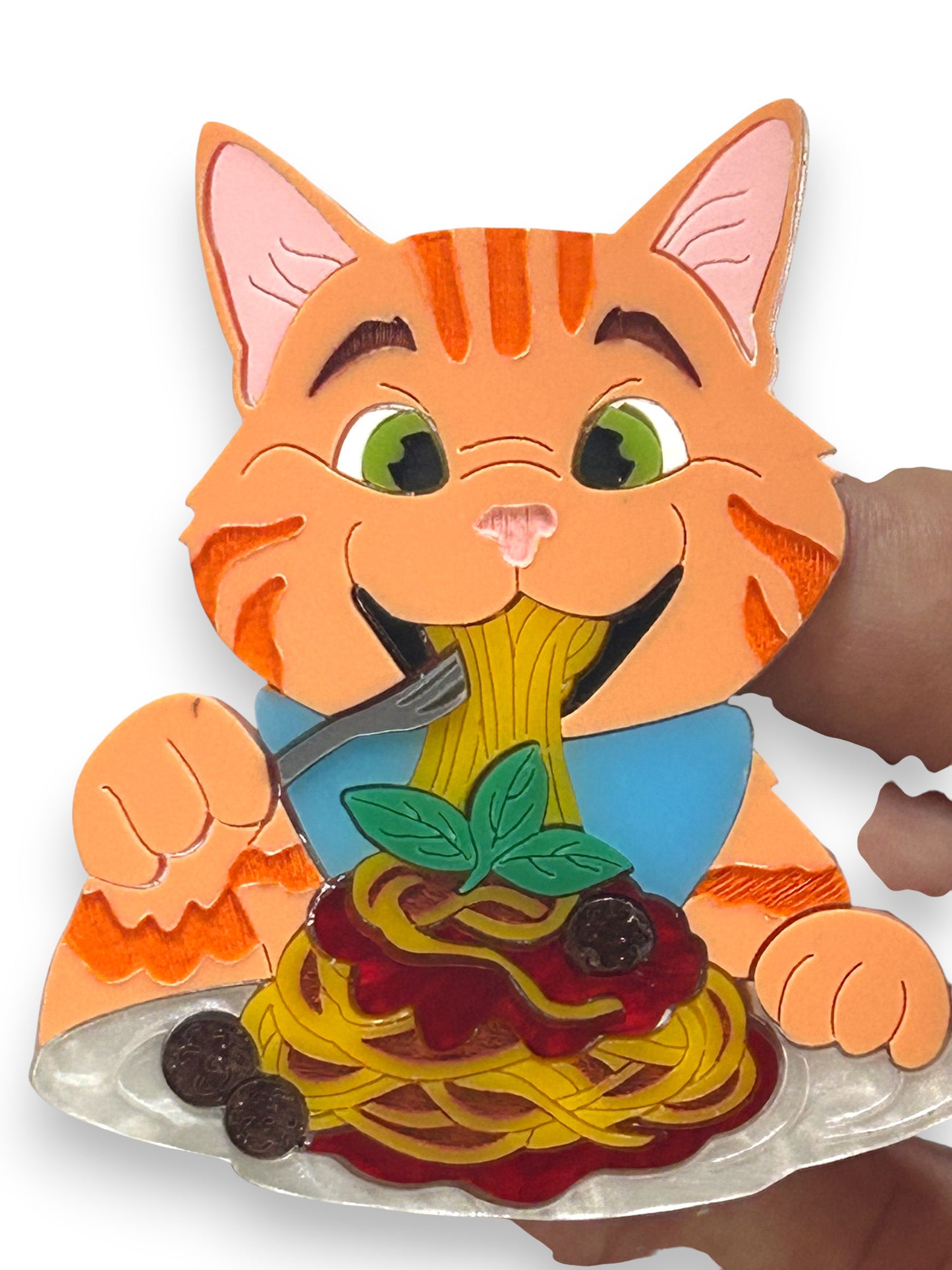 Meowtiful Italy - Gatto che Mangia gli Spaghetti