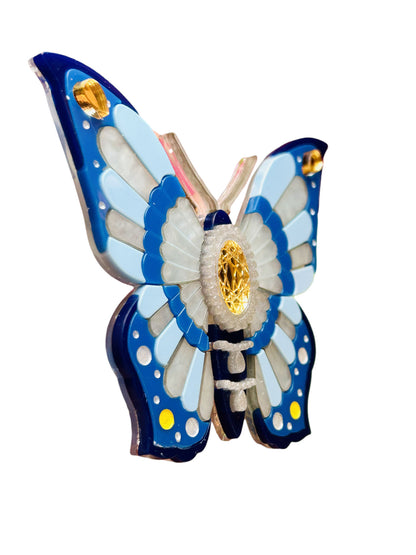 Insetti Vittoriani - Farfalla Blu