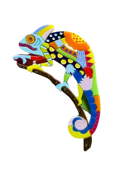 Arte Messicana - Alebrije Camaleonte