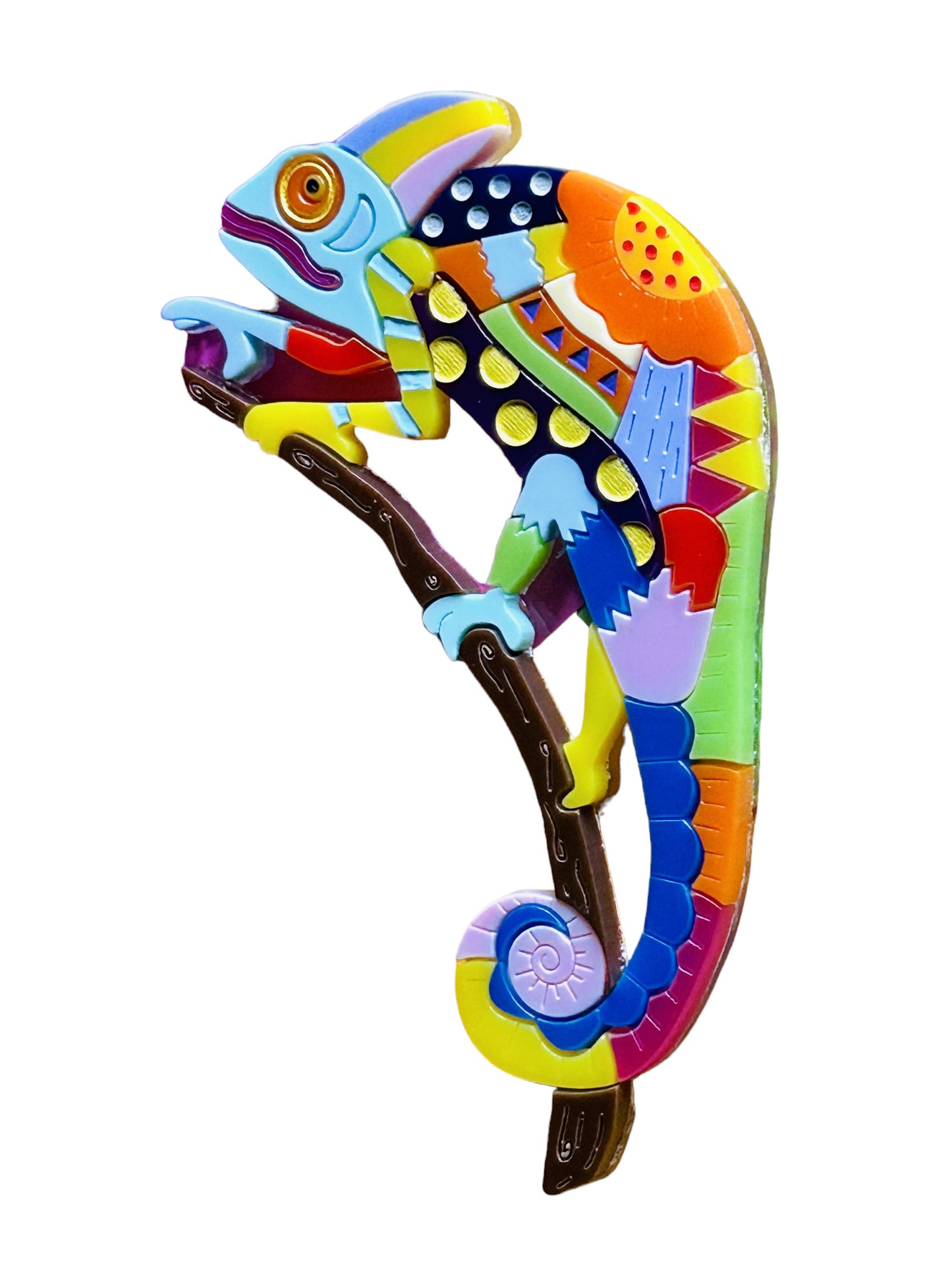Arte Messicana - Alebrije Camaleonte
