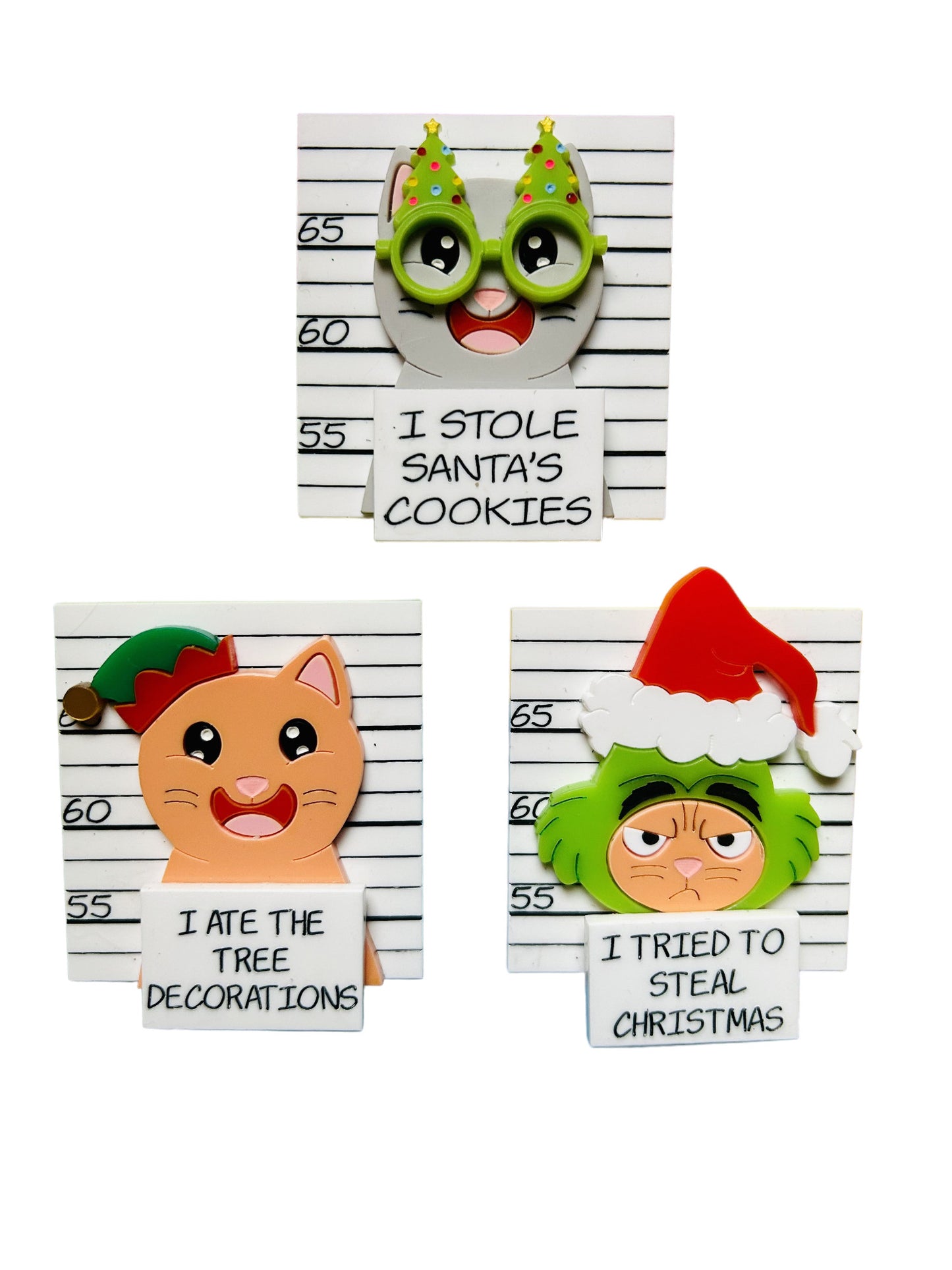 Meowy Christmas - Gatti con Cartello Segnaletico
