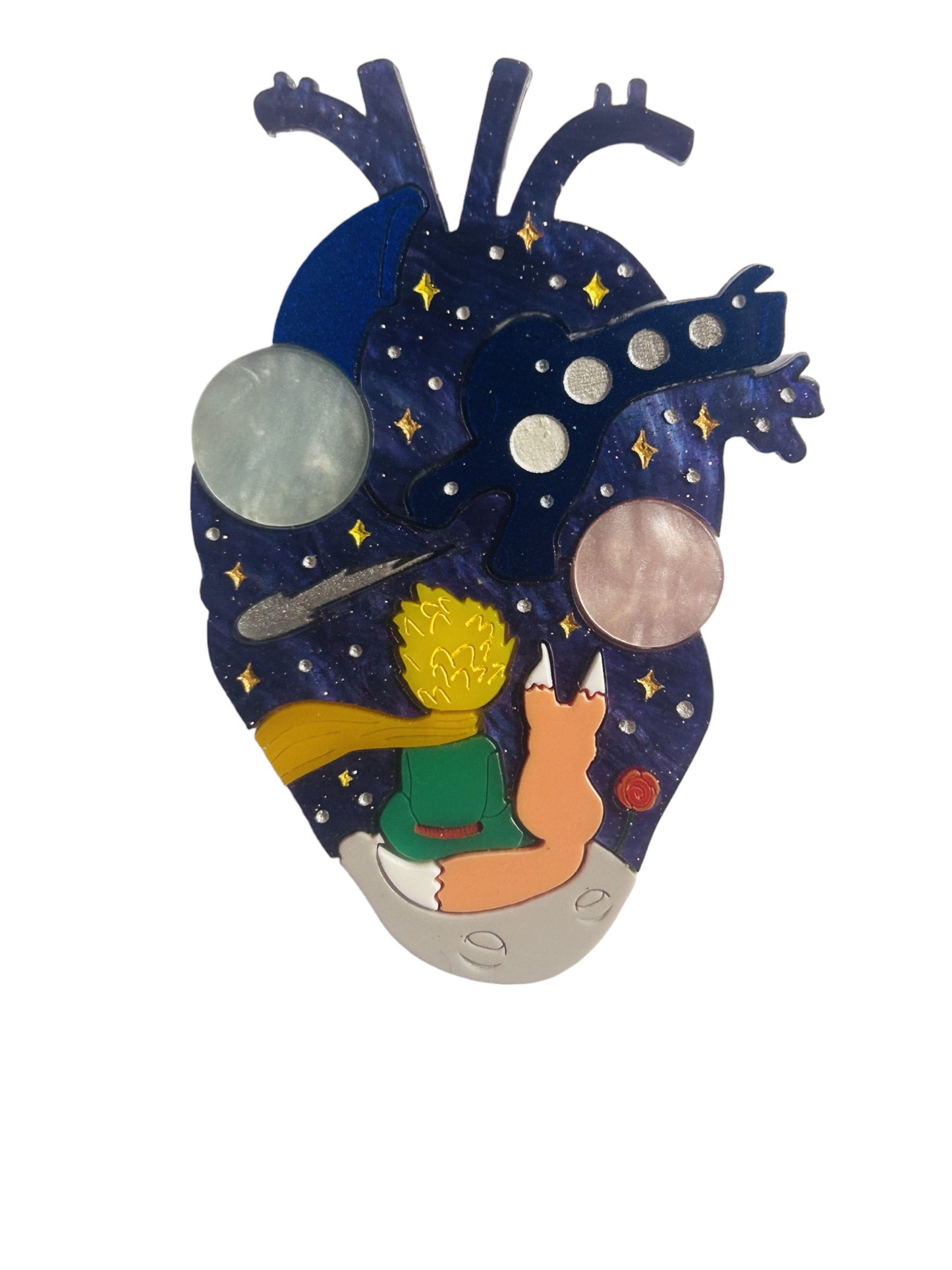 Cuori Anatomici - Il Bambino, la Volpe e la Rosa