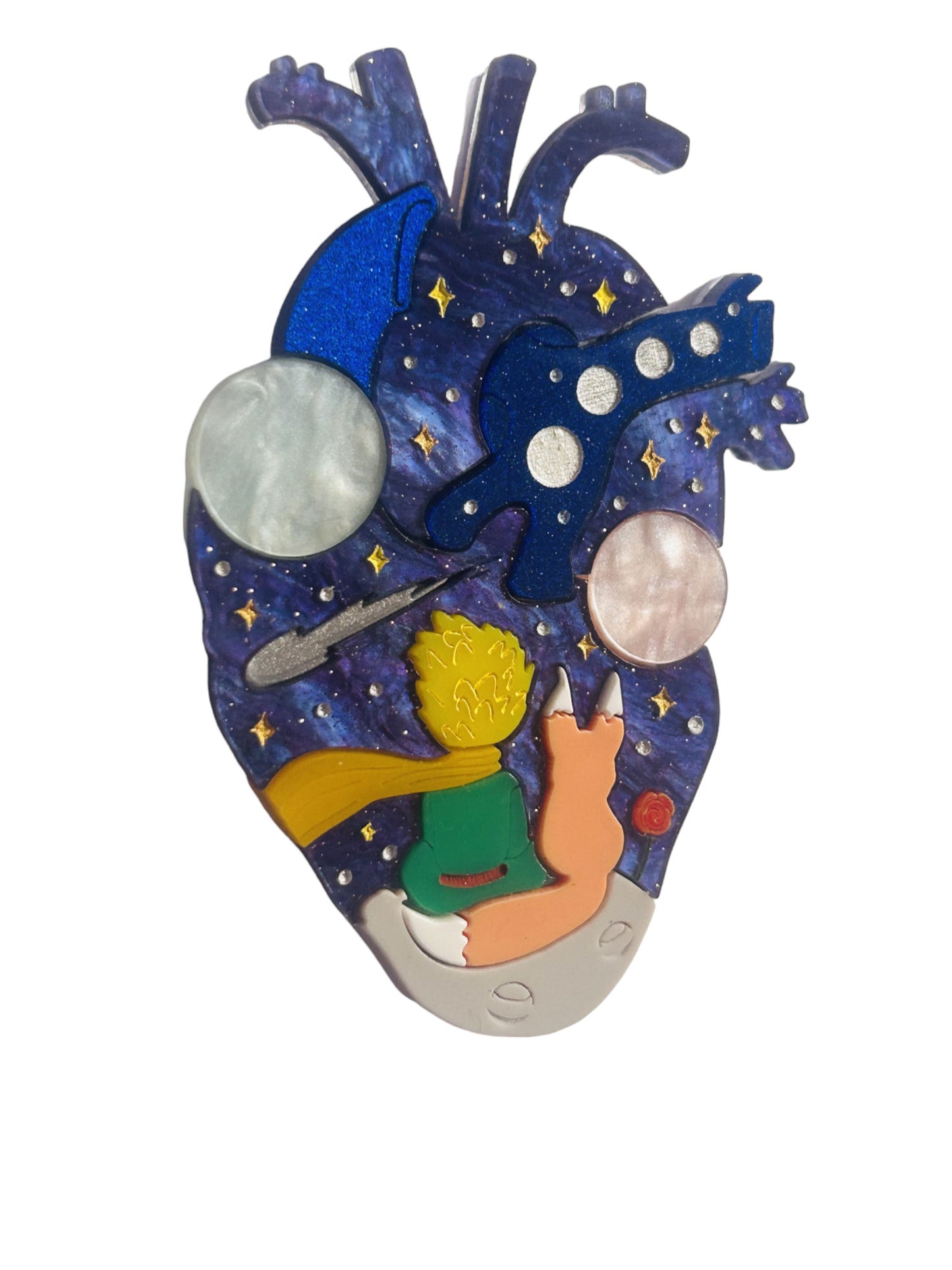 Cuori Anatomici - Il Bambino, la Volpe e la Rosa