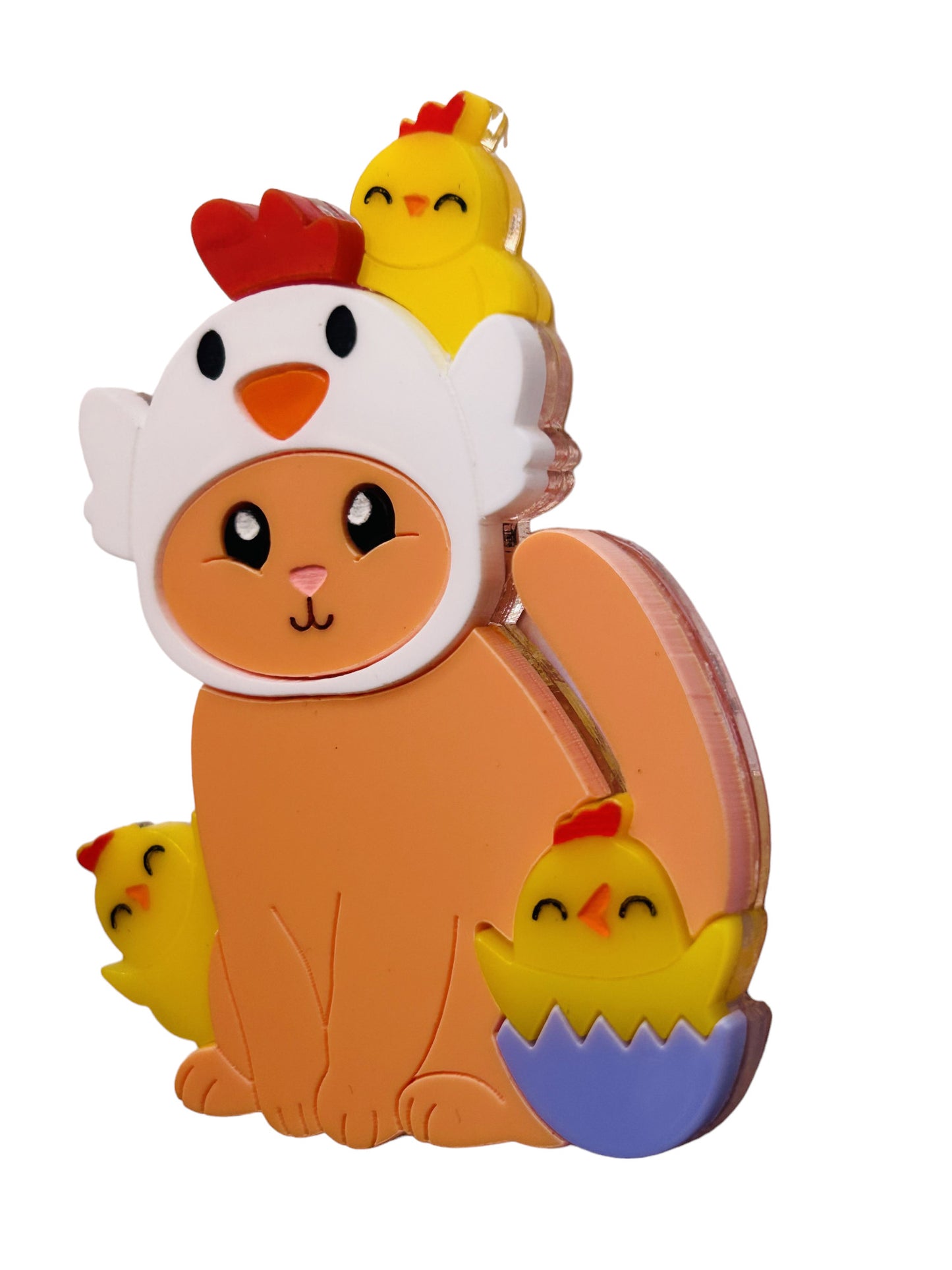 Pasqua - Gatto con Pulcini