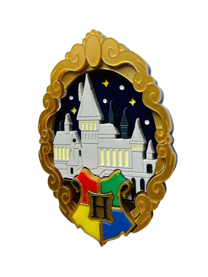Magia & Stregoneria - Cornice Barocca con Castello Magico