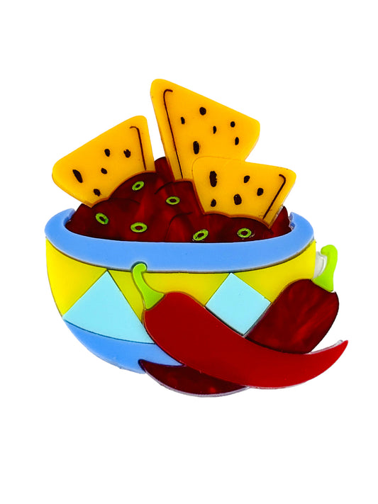 Mexico Lindo Y Querido - Salsa Chili con Nachos e Peperoncini