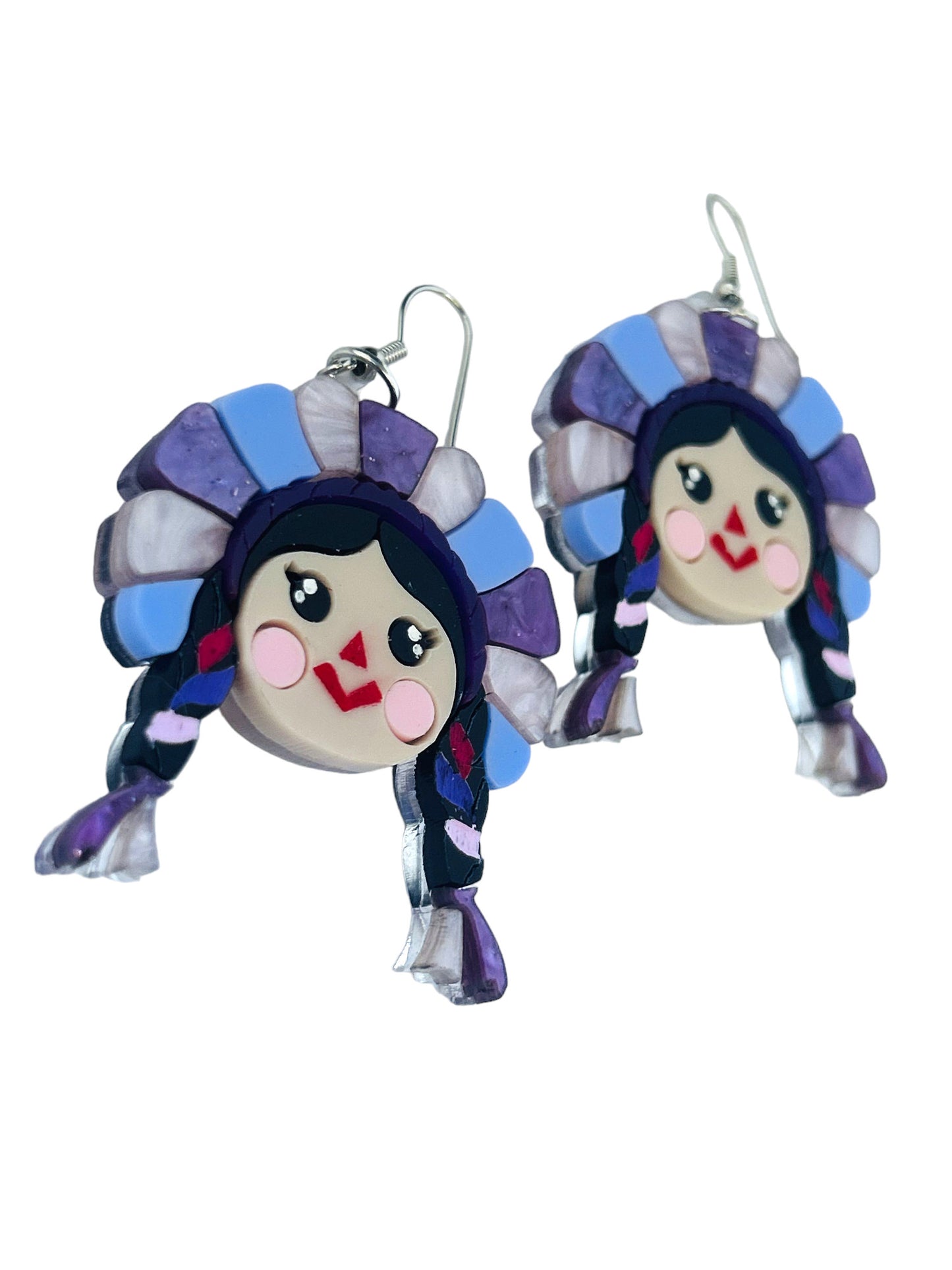 Mexico Lindo Y Querido - Orecchini Muñeca Lele Viola