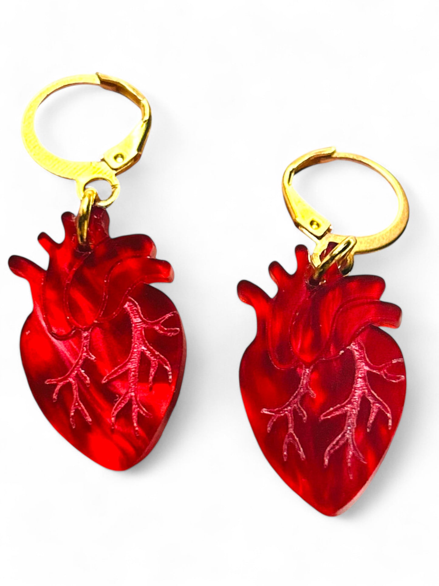 NEW! Orecchini "I PICCOLINI" - Mini Cuore Anatomico ( Più Colori Disponibili)