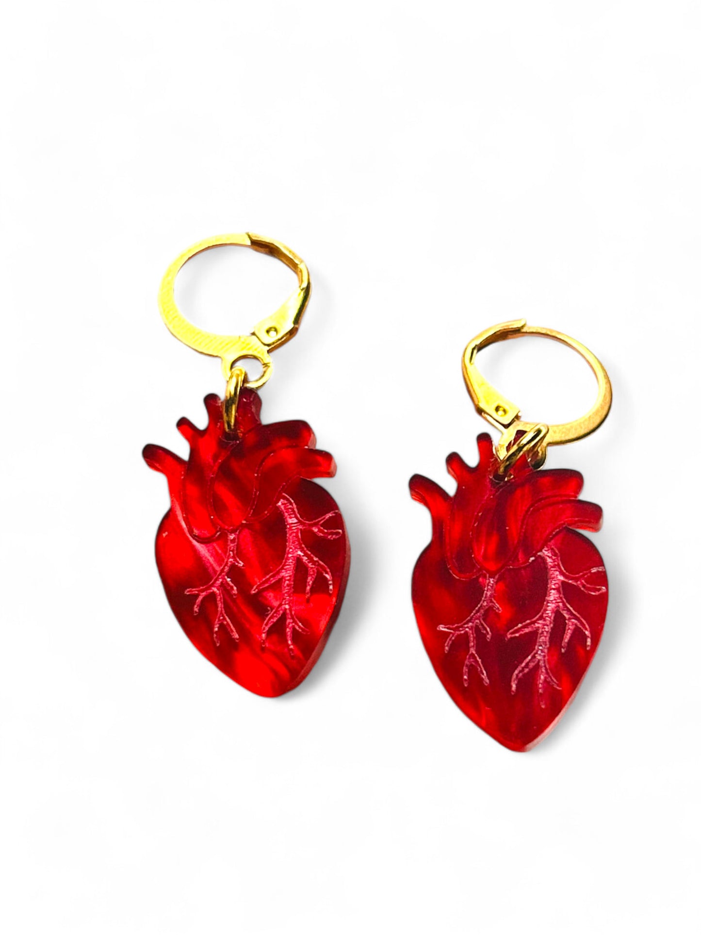 NEW! Orecchini "I PICCOLINI" - Mini Cuore Anatomico ( Più Colori Disponibili)