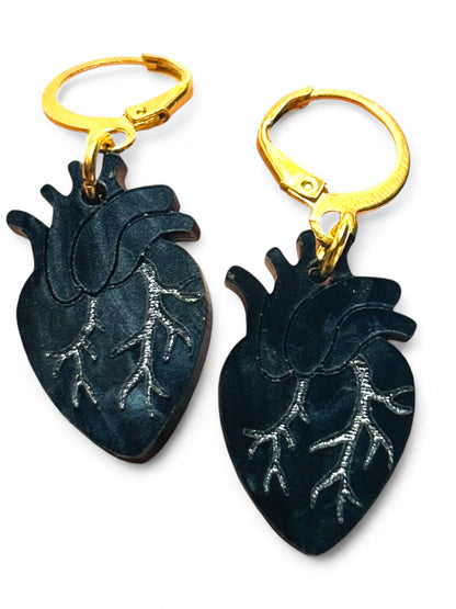 NEW! Orecchini "I PICCOLINI" - Mini Cuore Anatomico ( Più Colori Disponibili)