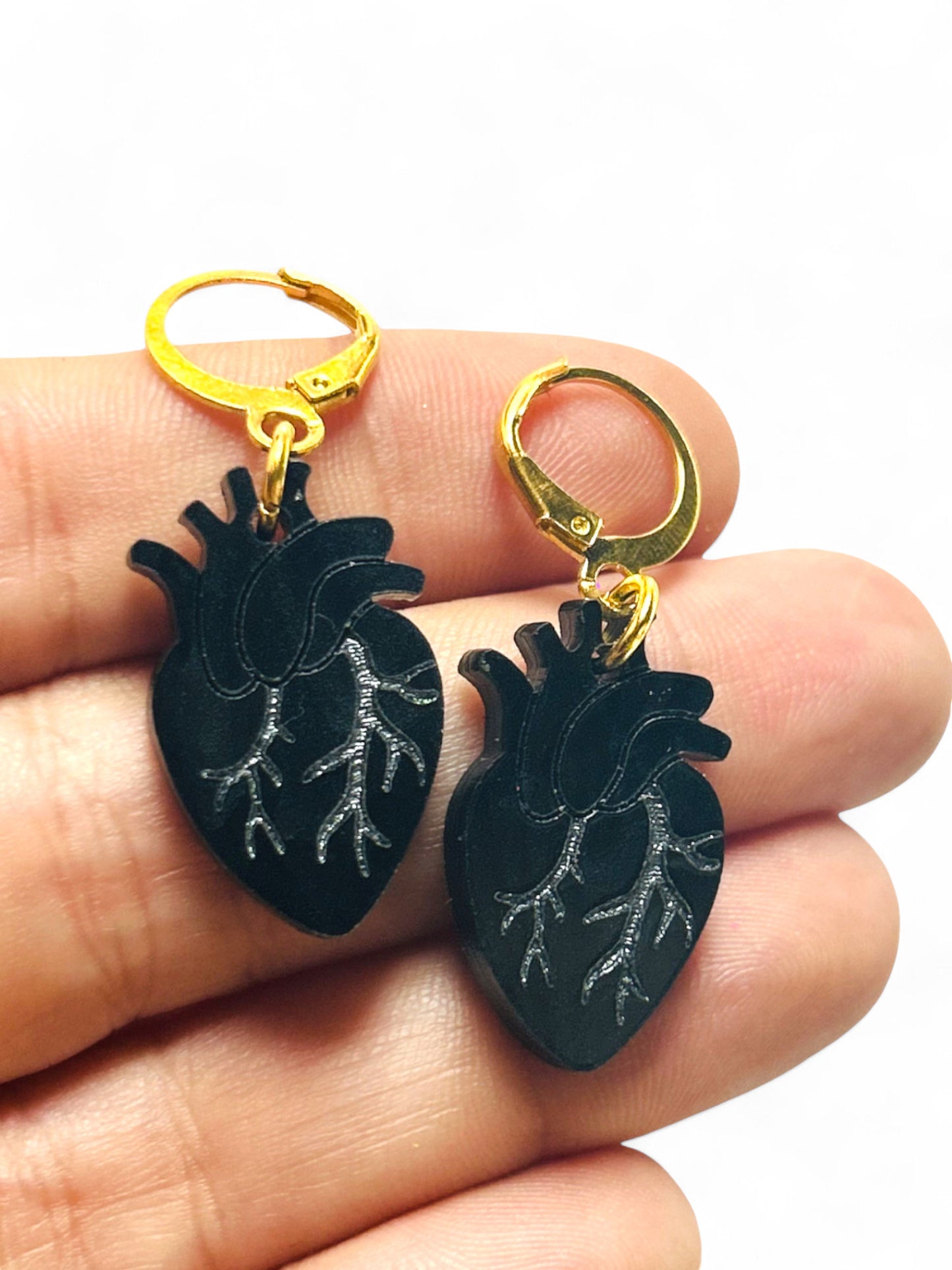 NEW! Orecchini "I PICCOLINI" - Mini Cuore Anatomico ( Più Colori Disponibili)