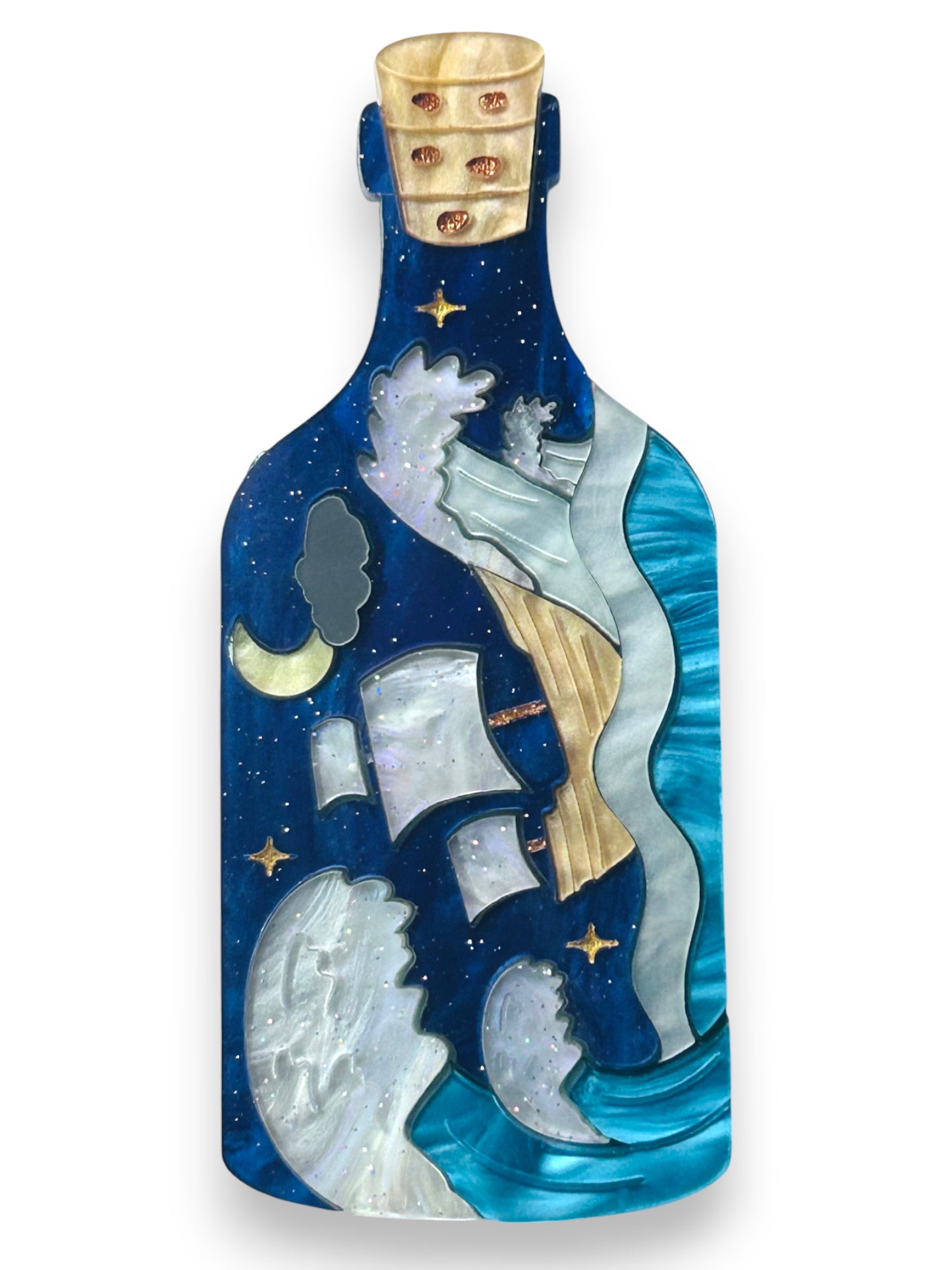 Deep Blue Sea - Nave in Bottiglia
