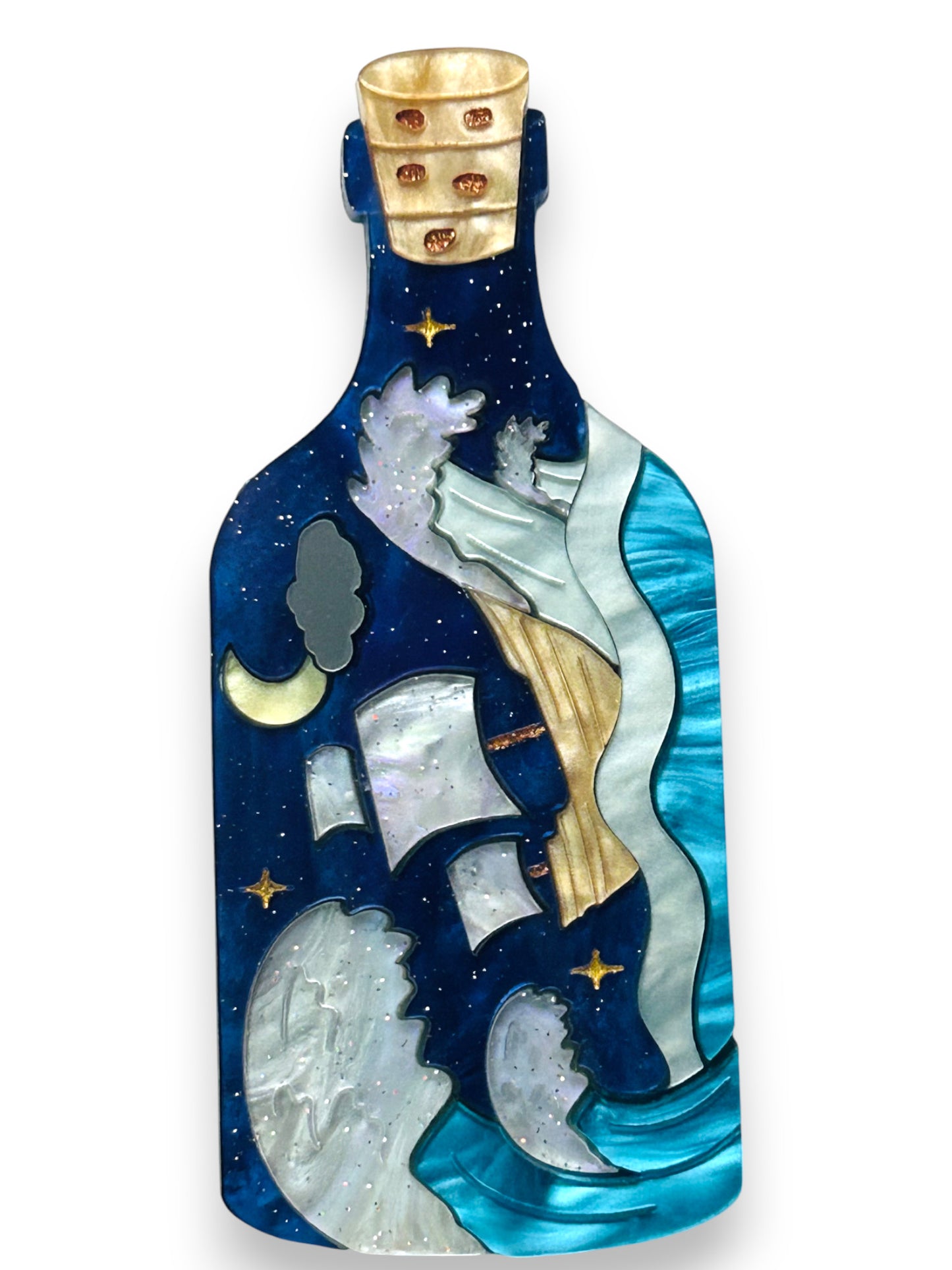 Deep Blue Sea - Nave in Bottiglia