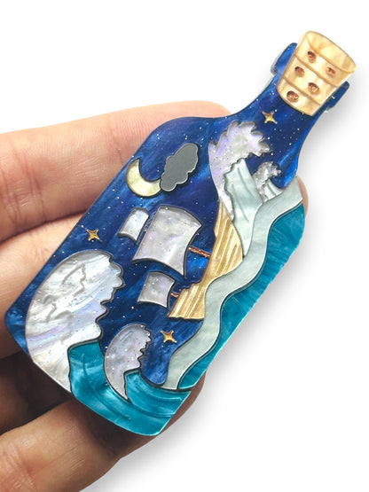 Deep Blue Sea - Nave in Bottiglia
