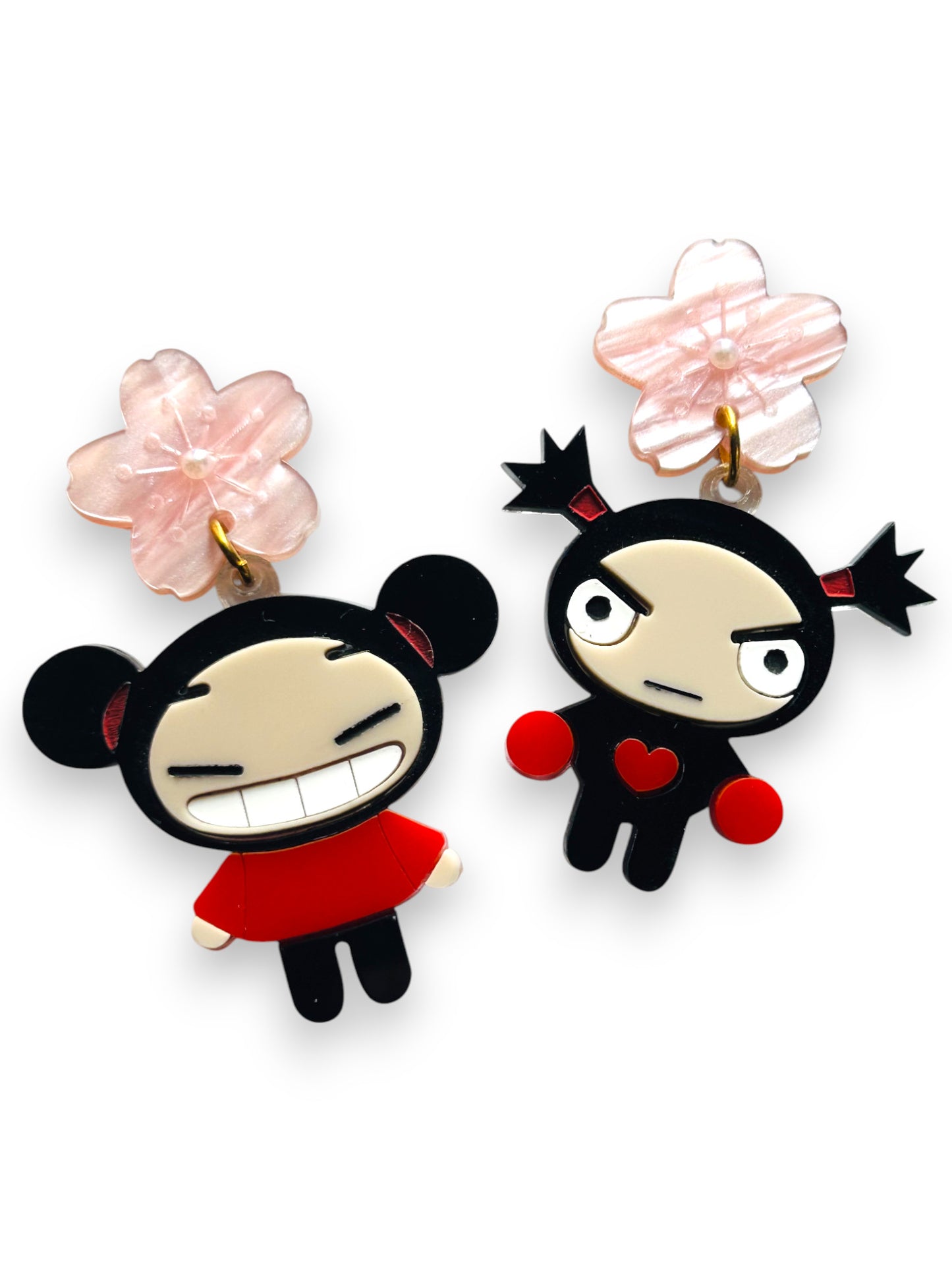 Coppia Kawaii dei Cartoni Animati - Orecchini