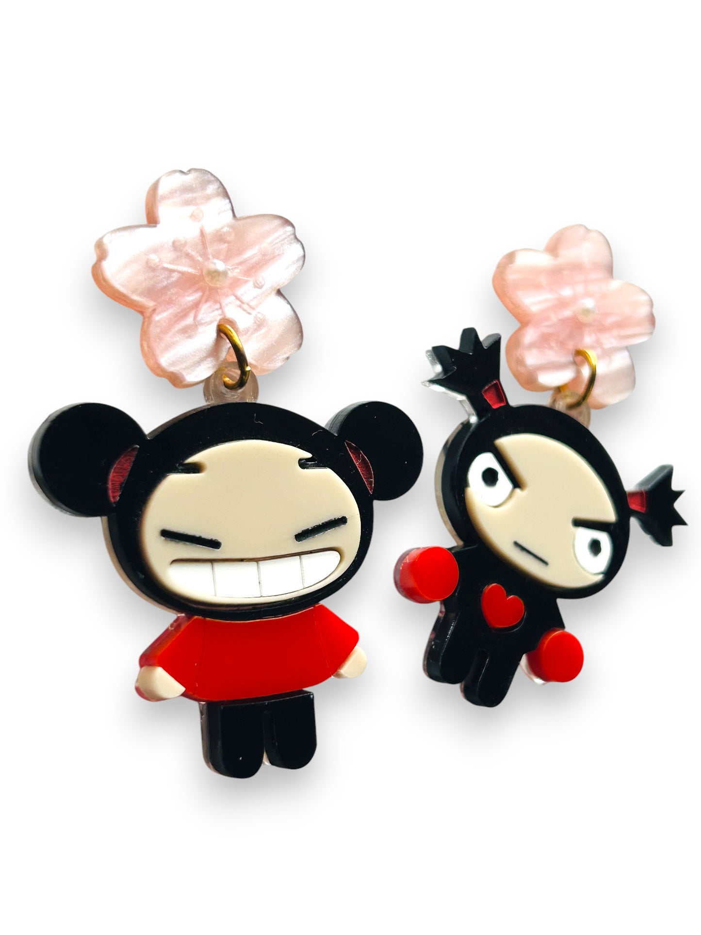 Coppia Kawaii dei Cartoni Animati - Orecchini