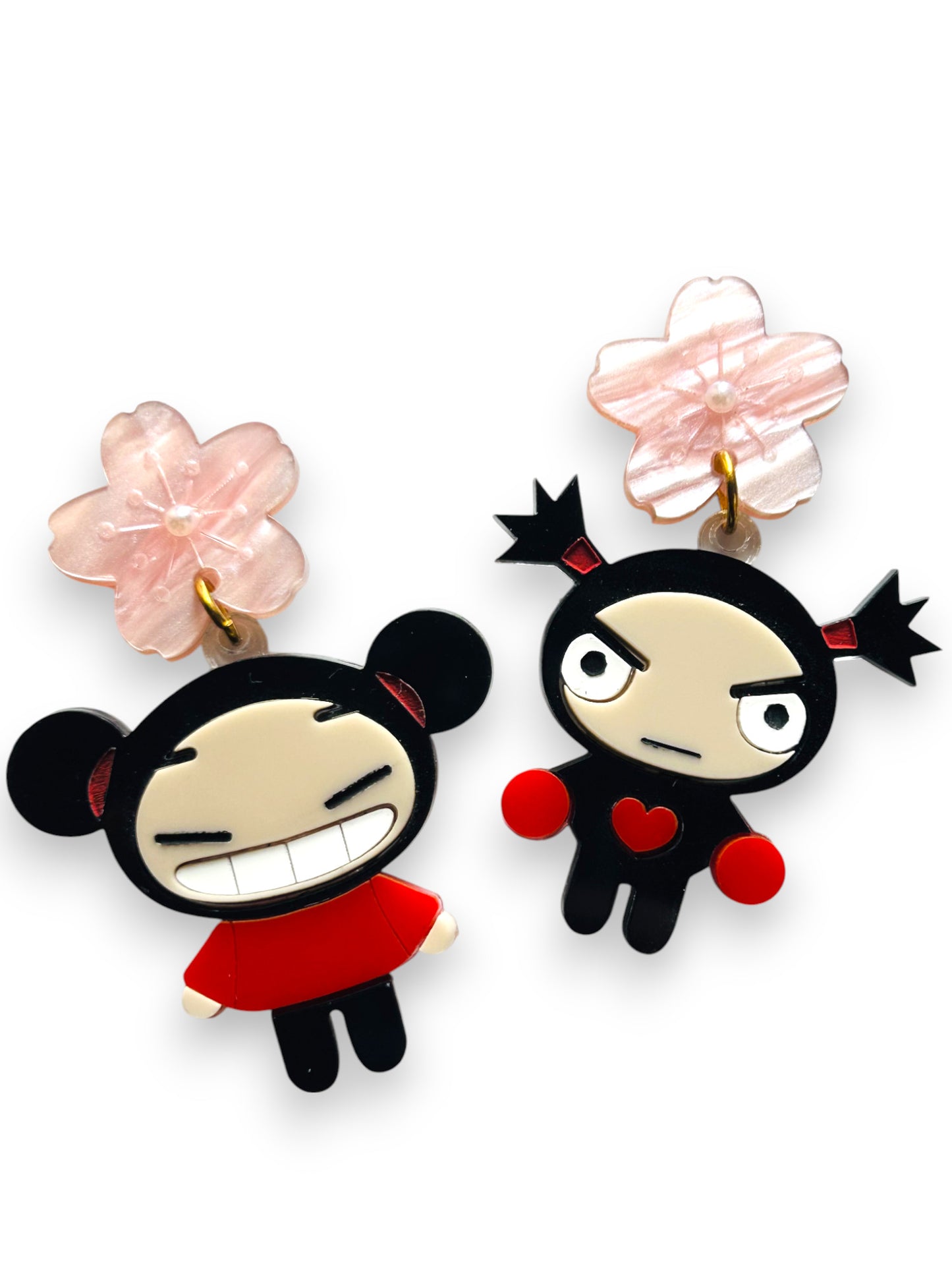 Coppia Kawaii dei Cartoni Animati - Orecchini
