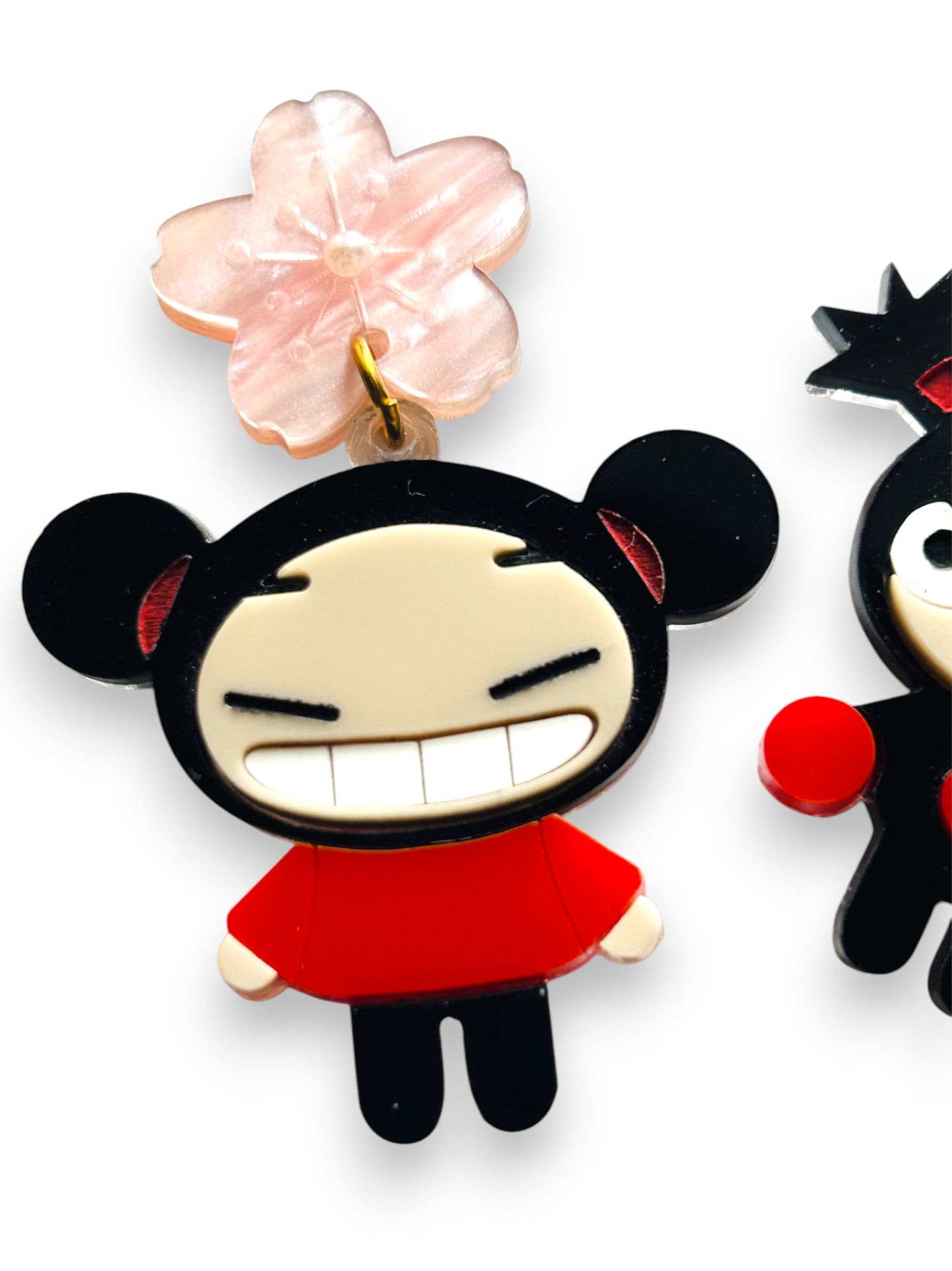 Coppia Kawaii dei Cartoni Animati - Orecchini