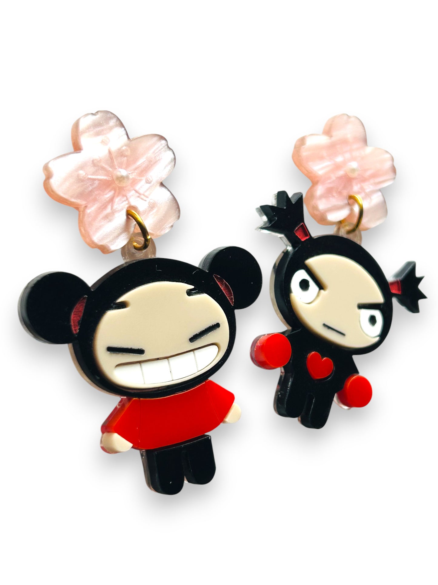 Coppia Kawaii dei Cartoni Animati - Orecchini