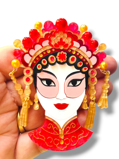 Echo Of The East - Spilla Maschera Donna Teatro Rosso