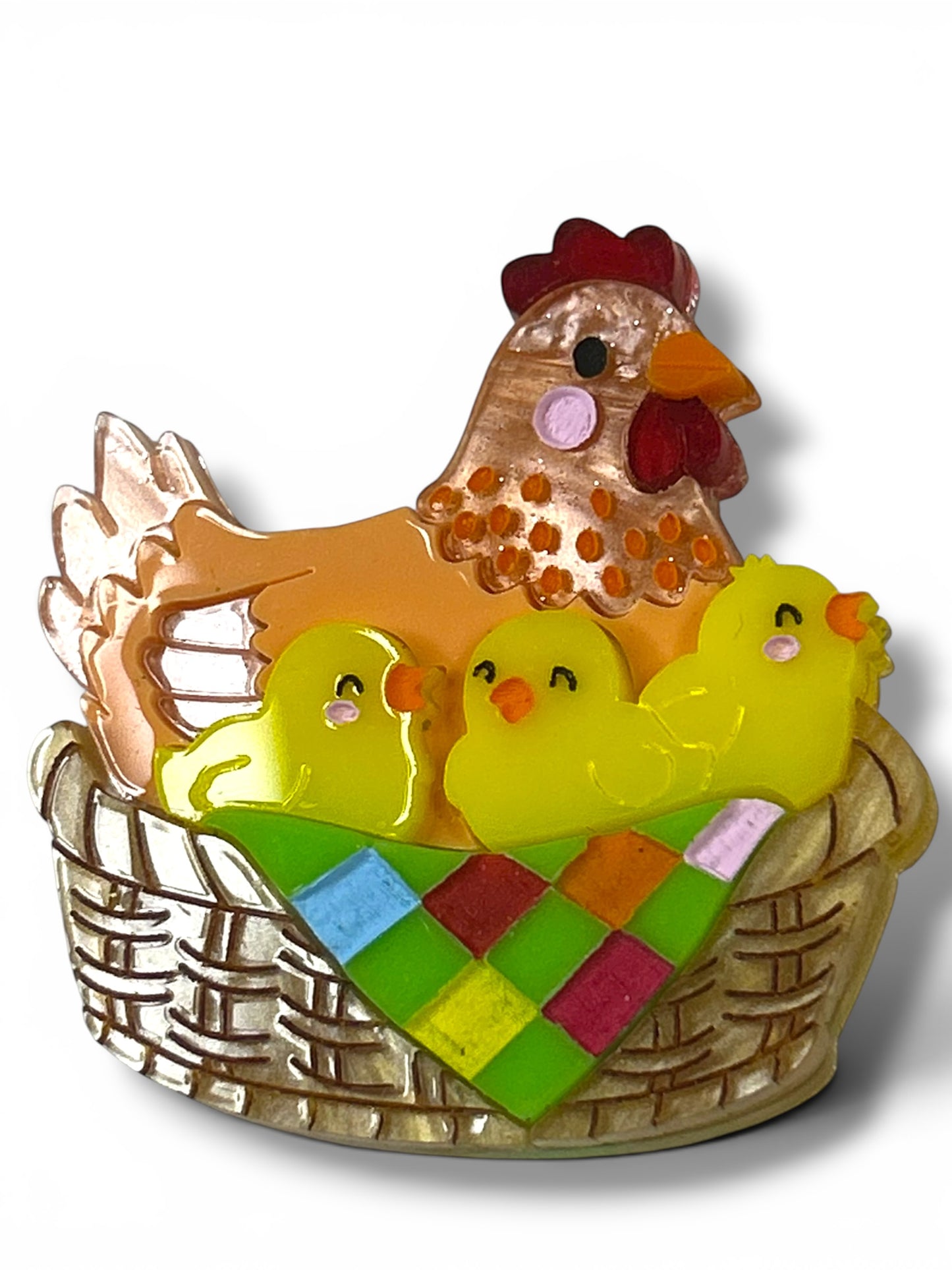 A Quiet Life - Spilla Gallina con Pulcini