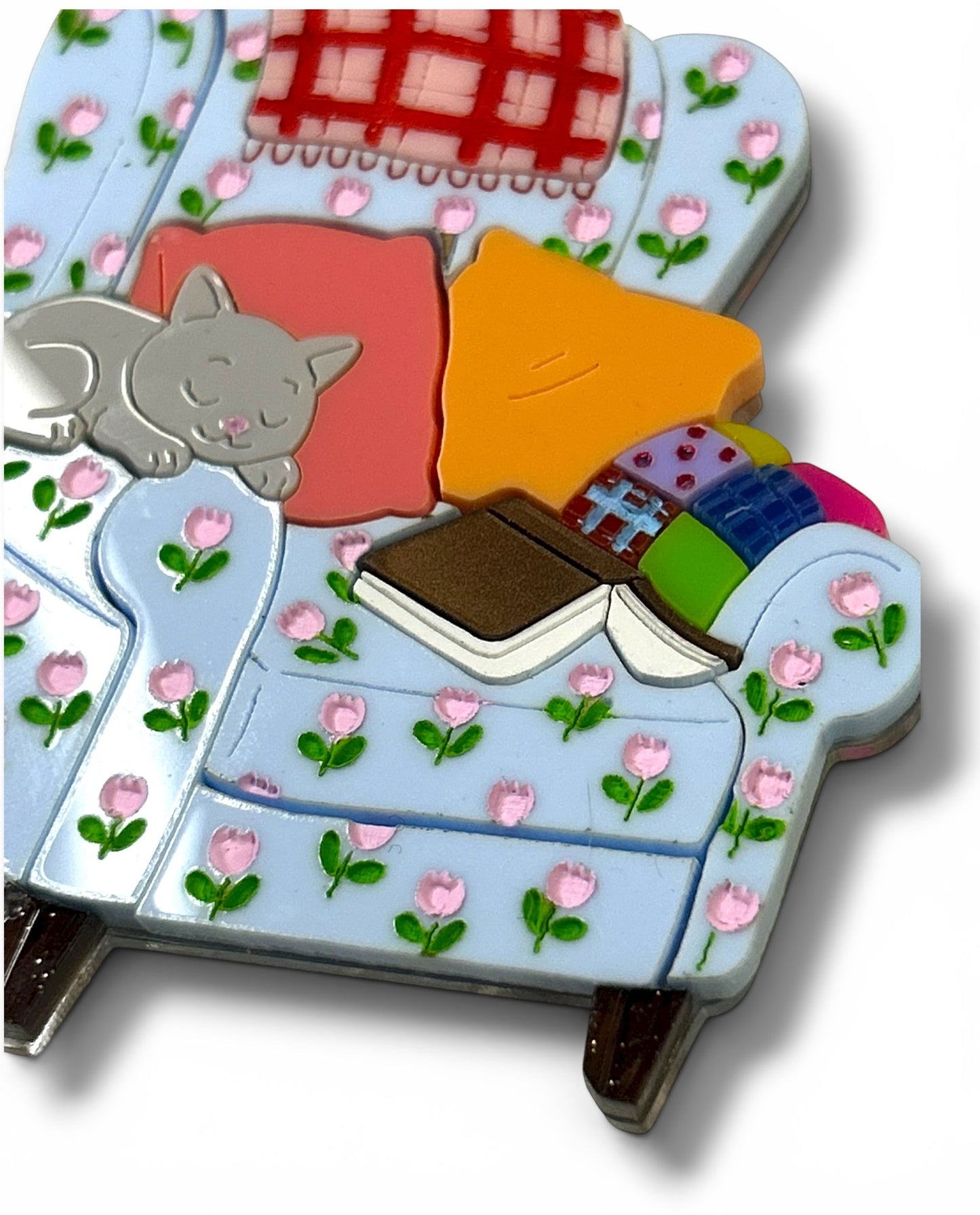 A Quiet Life - Spilla Divano con Gatto