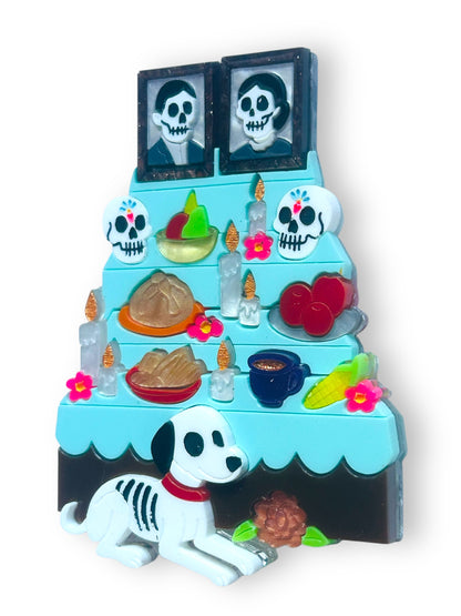 Mexico Lindo Y Querido - Spilla Ofrenda Altar de Muertos