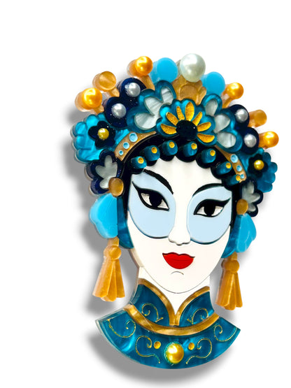 Echo Of The East - Spilla Maschera Donna Teatro Blu