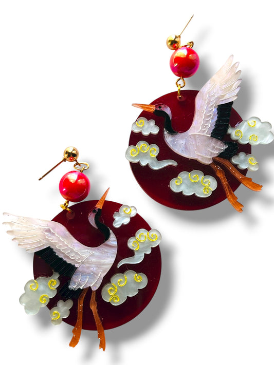 Echo Of The East - Orecchi Gru con Nuvole