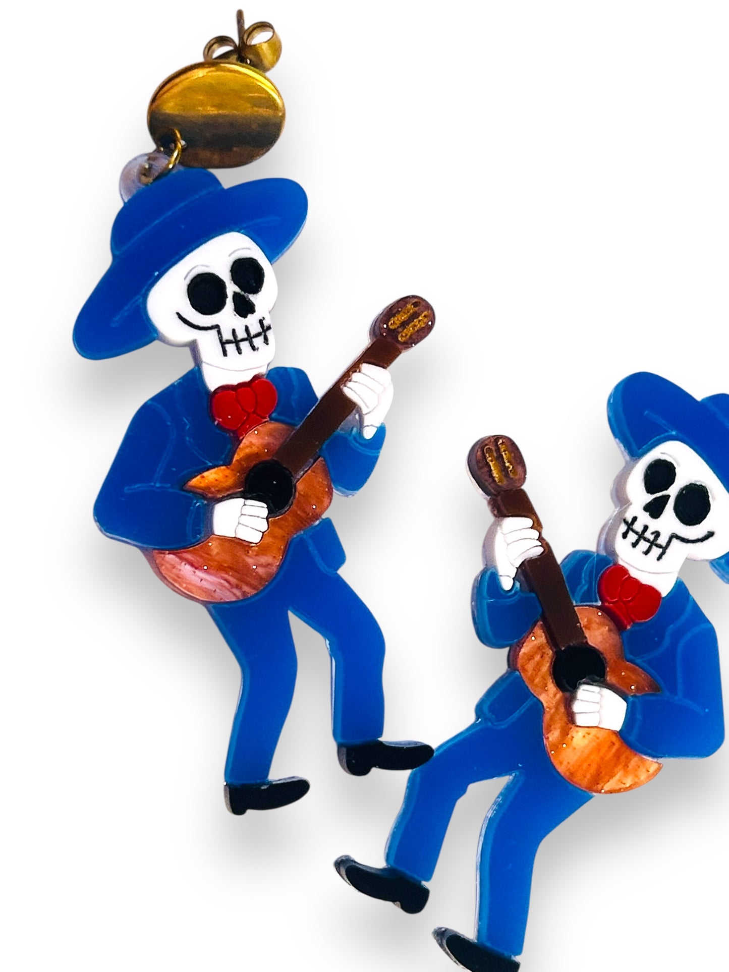 Mexico Lindo Y Querido - Orecchini Mariachi Chitarrista