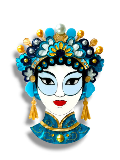 Echo Of The East - Spilla Maschera Donna Teatro Blu
