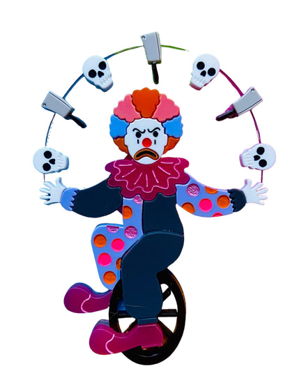 Halloween - Clown Giocoliere Spaventoso