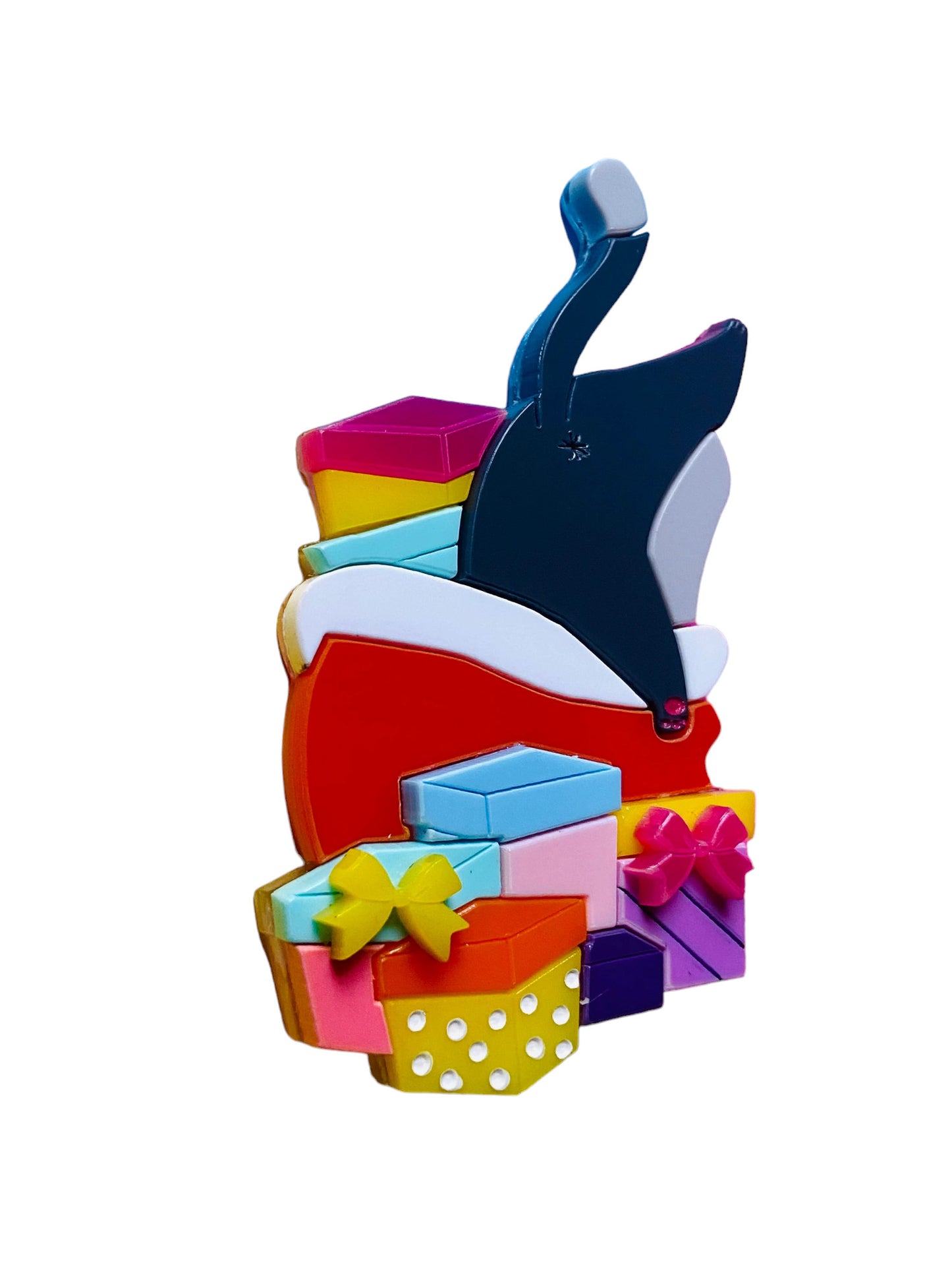 Winter Wonderland - Gatto dentro Sacco Doni Santa Claus