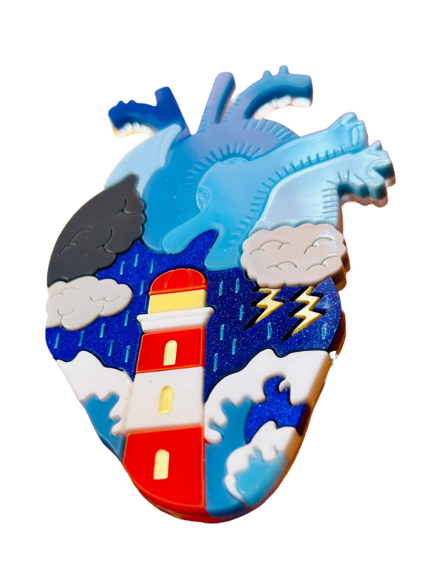 Cuori Anatomici - Cuore in Tempesta